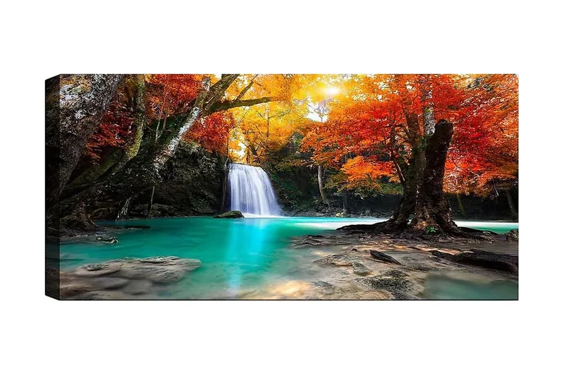 Canvastaulu YTY Landscape & Nature Monivärinen, 120x50 cm