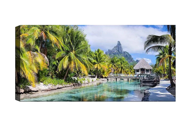 Canvastaulu YTY Landscape & Nature Monivärinen, 120x50 cm