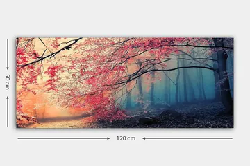 Canvastaulu YTY Landscape & Nature Monivärinen - 120x50 cm - Sisustustuotteet - Taulu & taide - Canvas-taulu
