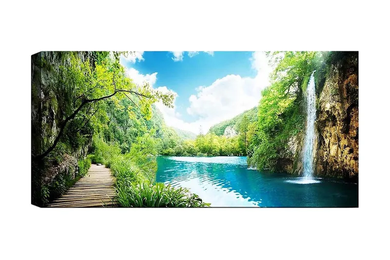 Canvastaulu YTY Landscape & Nature Monivärinen, 120x50 cm