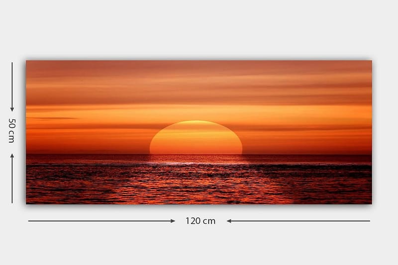 Canvastaulu YTY Landscape & Nature Monivärinen - 120x50 cm - Sisustustuotteet - Taulu & taide - Canvas-taulu