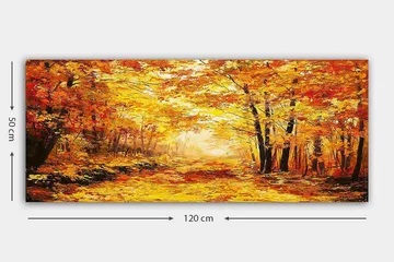 Canvastaulu YTY Landscape & Nature Monivärinen - 120x50 cm - Sisustustuotteet - Taulu & taide - Canvas-taulu
