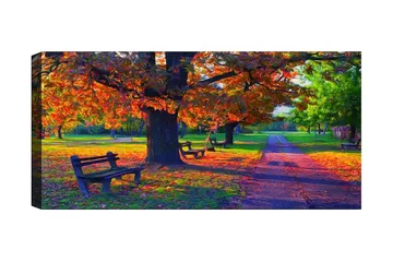 Canvastaulu YTY Landscape & Nature Monivärinen - 120x50 cm - Sisustustuotteet - Taulu & taide - Canvas-taulu