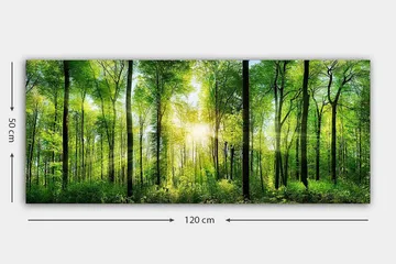 Canvastaulu YTY Landscape & Nature Monivärinen - 120x50 cm - Sisustustuotteet - Taulu & taide - Canvas-taulu