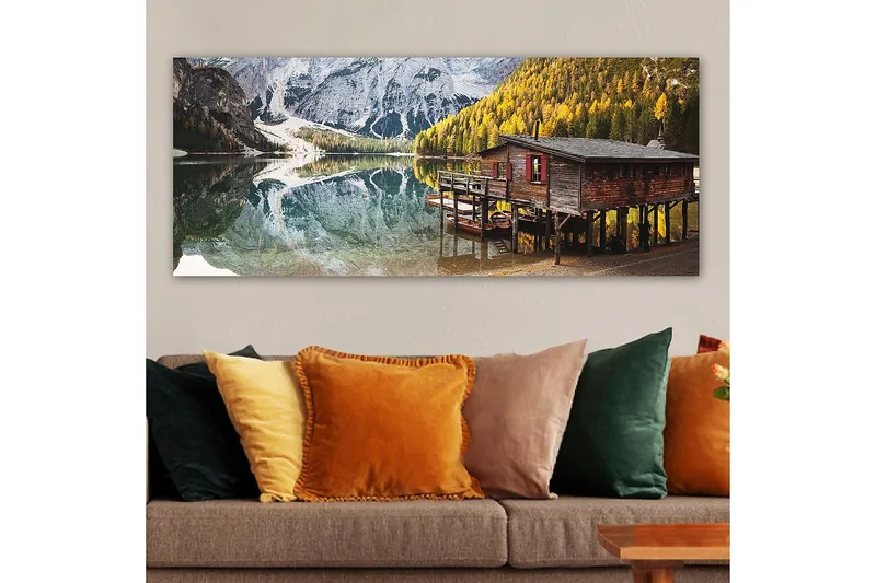 Canvastaulu YTY Landscape & Nature Monivärinen - 120x50 cm - Sisustustuotteet - Taulu & taide - Canvas-taulu