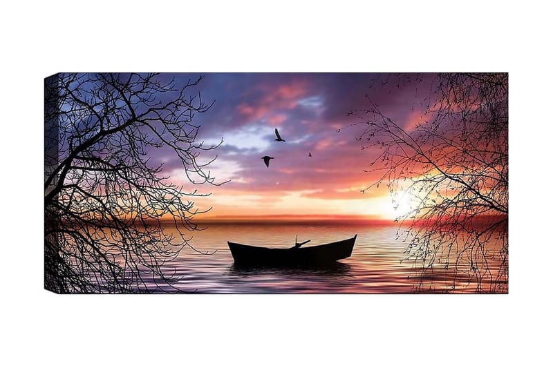 Canvastaulu YTY Nautical & Beach Monivärinen - 120x50 cm - Sisustustuotteet - Taulu & taide - Canvas-taulu