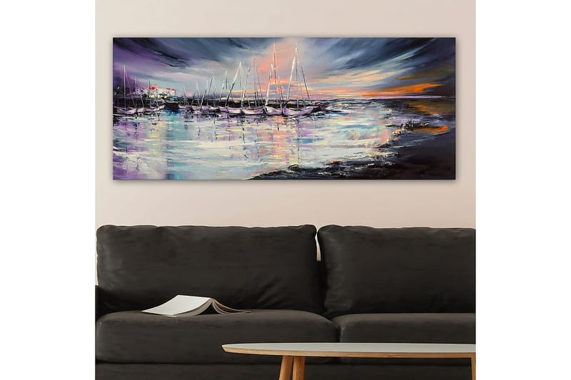 Canvastaulu YTY Nautical & Beach Monivärinen - 120x50 cm - Sisustustuotteet - Taulu & taide - Canvas-taulu
