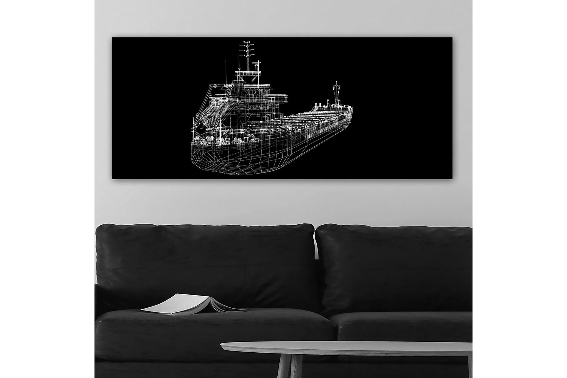 Canvastaulu YTY Nautical & Beach Monivärinen - 120x50 cm - Sisustustuotteet - Taulu & taide - Canvas-taulu