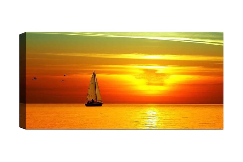 Canvastaulu YTY Nautical & Beach Monivärinen - 120x50 cm - Sisustustuotteet - Taulu & taide - Canvas-taulu