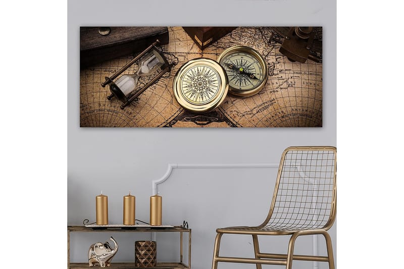 Canvastaulu YTY Nautical & Beach Monivärinen - 120x50 cm - Sisustustuotteet - Taulu & taide - Canvas-taulu