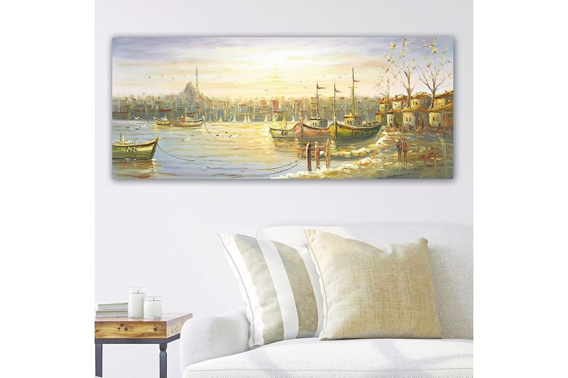 Canvastaulu YTY Nautical & Beach Monivärinen - 120x50 cm - Sisustustuotteet - Taulu & taide - Canvas-taulu