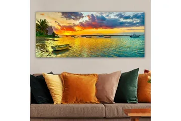 Canvastaulu YTY Nautical & Beach Monivärinen - 120x50 cm - Sisustustuotteet - Taulu & taide - Canvas-taulu