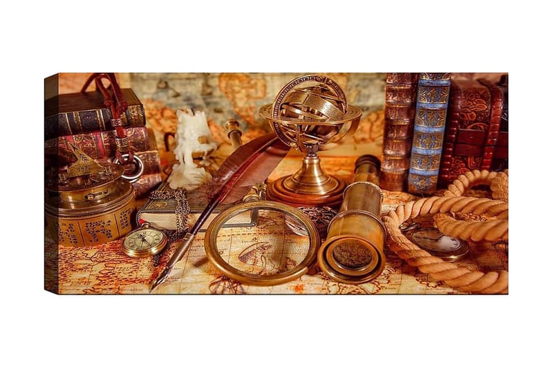 Canvastaulu YTY Nautical & Beach Monivärinen, 120x50 cm