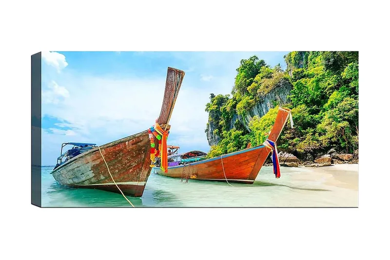 Canvastaulu YTY Nautical & Beach Monivärinen, 120x50 cm