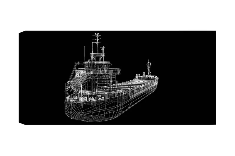 Canvastaulu YTY Nautical & Beach Monivärinen, 120x50 cm