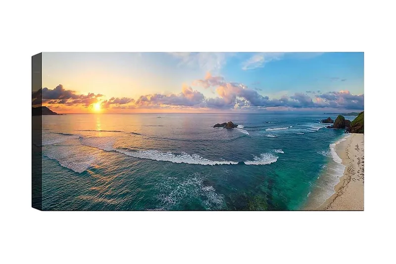 Canvastaulu YTY Nautical & Beach Monivärinen, 120x50 cm