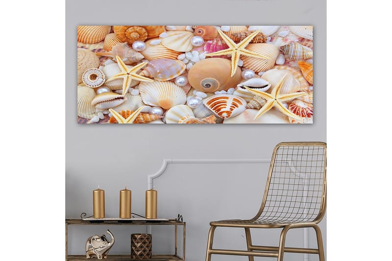 Canvastaulu YTY Nautical & Beach Monivärinen - 120x50 cm - Sisustustuotteet - Taulu & taide - Canvas-taulu