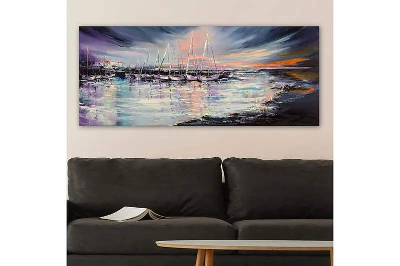 Canvastaulu YTY Nautical & Beach Monivärinen - 120x50 cm - Sisustustuotteet - Taulu & taide - Canvas-taulu