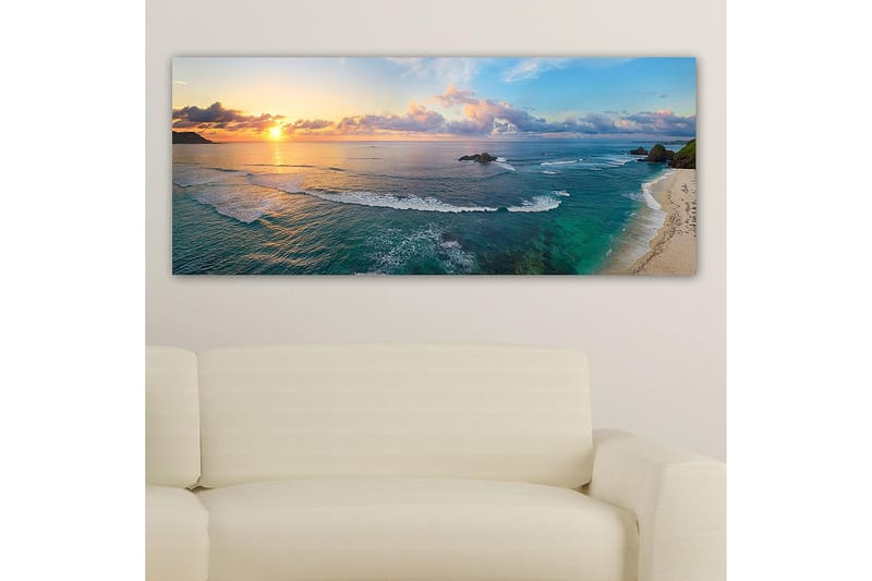 Canvastaulu YTY Nautical & Beach Monivärinen - 120x50 cm - Sisustustuotteet - Taulu & taide - Canvas-taulu