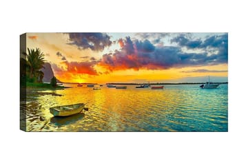 Canvastaulu YTY Nautical & Beach Monivärinen - 120x50 cm - Sisustustuotteet - Taulu & taide - Canvas-taulu