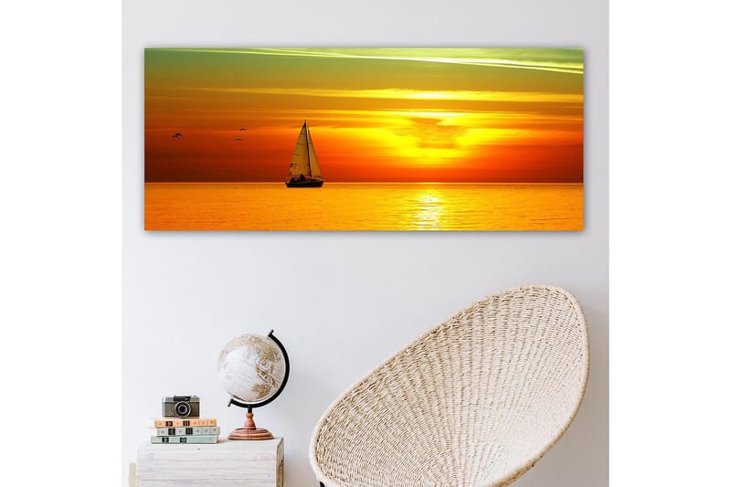 Canvastaulu YTY Nautical & Beach Monivärinen - 120x50 cm - Sisustustuotteet - Taulu & taide - Canvas-taulu