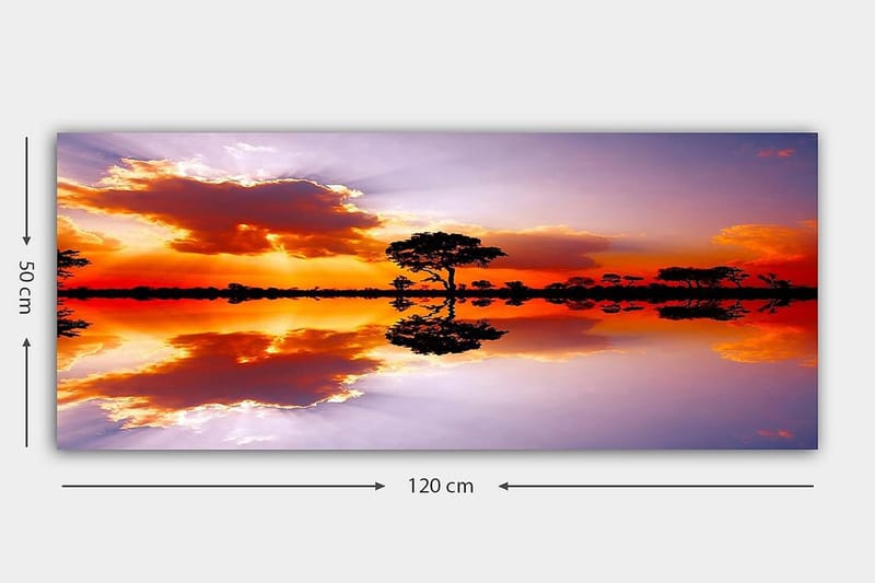 Canvastaulu YTY Nautical & Beach Monivärinen - 120x50 cm - Sisustustuotteet - Taulu & taide - Canvas-taulu