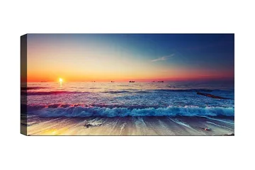 Canvastaulu YTY Nautical & Beach Monivärinen - 120x50 cm - Sisustustuotteet - Taulu & taide - Canvas-taulu