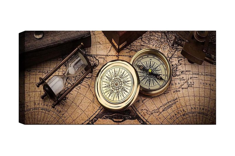 Canvastaulu YTY Nautical & Beach Monivärinen, 120x50 cm