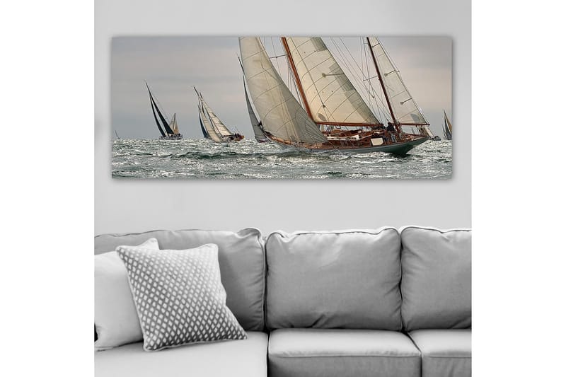 Canvastaulu YTY Nautical & Beach Monivärinen - 120x50 cm - Sisustustuotteet - Taulu & taide - Canvas-taulu