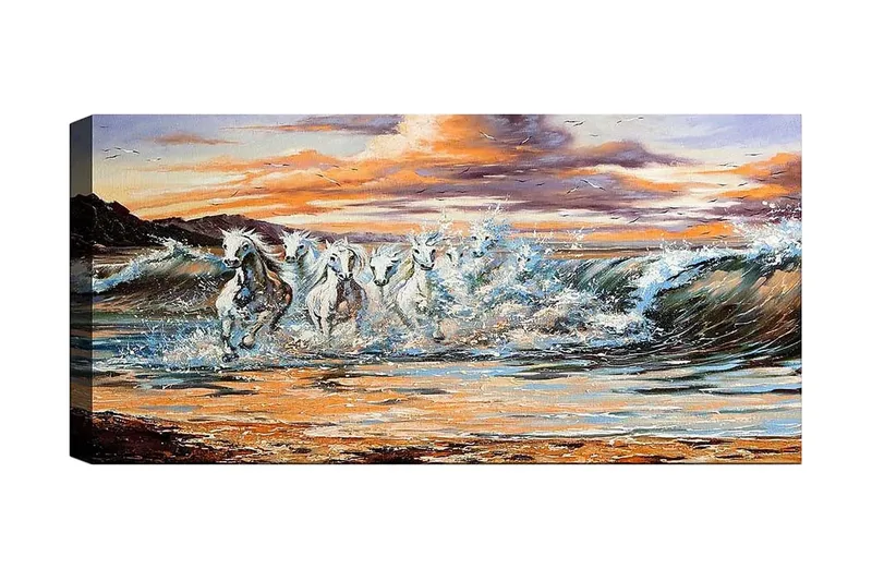 Canvastaulu YTY Nautical & Beach Monivärinen, 120x50 cm