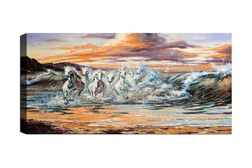 Canvastaulu YTY Nautical & Beach Monivärinen - 120x50 cm - Sisustustuotteet - Taulu & taide - Canvas-taulu