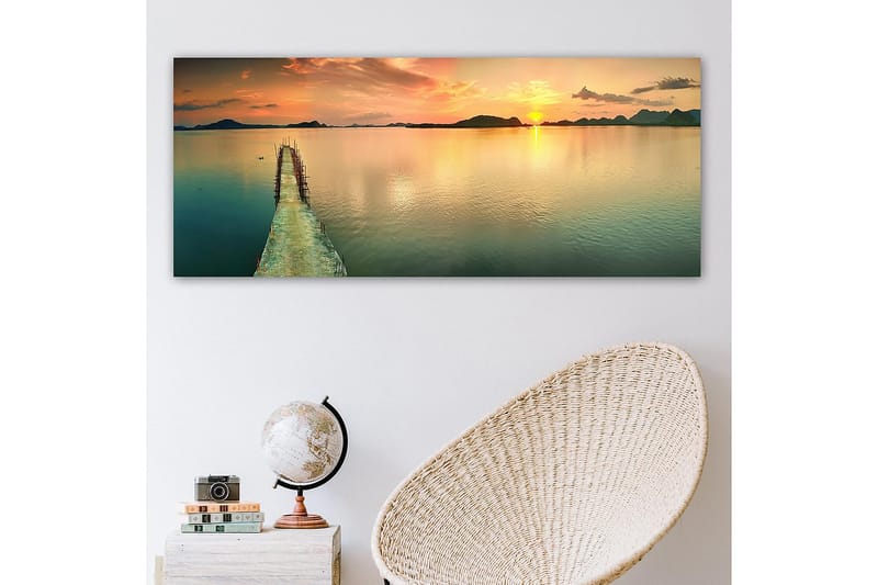 Canvastaulu YTY Nautical & Beach Monivärinen - 120x50 cm - Sisustustuotteet - Taulu & taide - Canvas-taulu