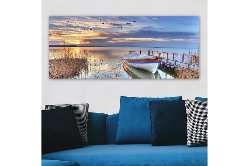 Canvastaulu YTY Nautical & Beach Monivärinen - 120x50 cm - Sisustustuotteet - Taulu & taide - Canvas-taulu