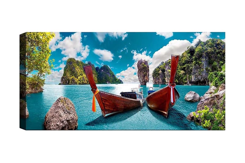 Canvastaulu YTY Nautical & Beach Monivärinen, 120x50 cm