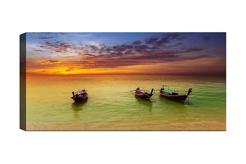 Canvastaulu YTY Nautical & Beach Monivärinen, 120x50 cm