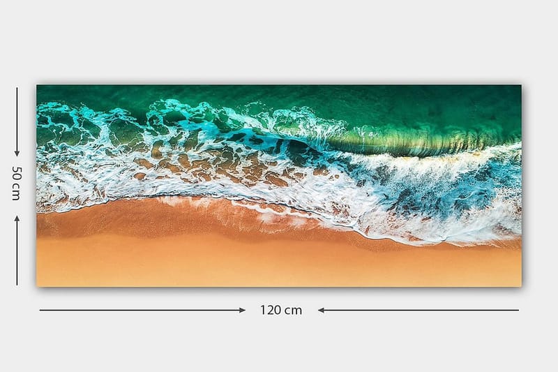 Canvastaulu YTY Nautical & Beach Monivärinen - 120x50 cm - Sisustustuotteet - Taulu & taide - Canvas-taulu