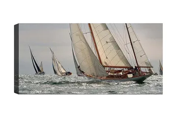 Canvastaulu YTY Nautical & Beach Monivärinen - 120x50 cm - Sisustustuotteet - Taulu & taide - Canvas-taulu