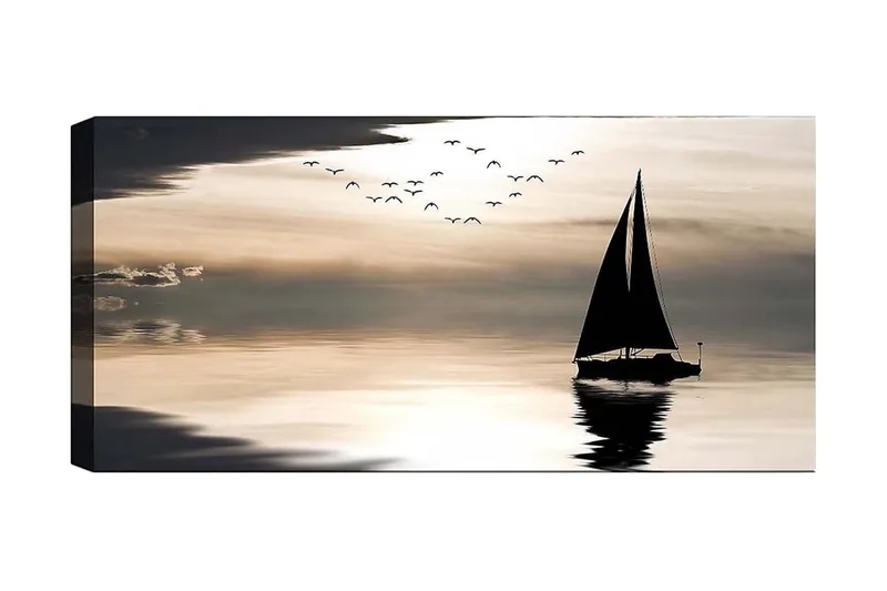 Canvastaulu YTY Nautical & Beach Monivärinen, 120x50 cm