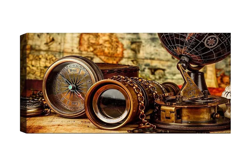 Canvastaulu YTY Nautical & Beach Monivärinen, 120x50 cm