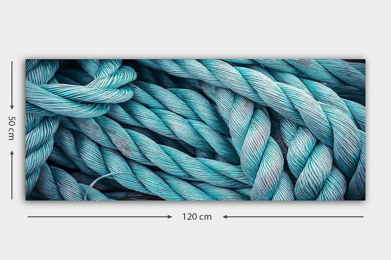 Canvastaulu YTY Nautical & Beach Monivärinen - 120x50 cm - Sisustustuotteet - Taulu & taide - Canvas-taulu