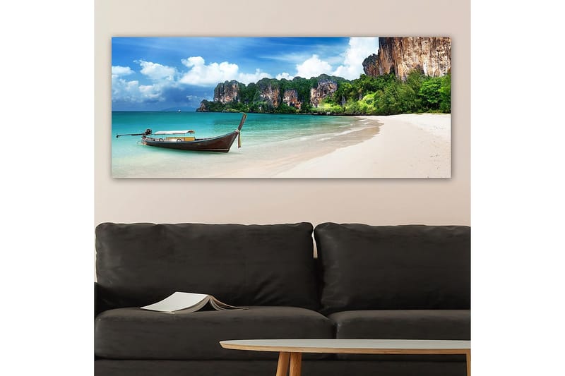 Canvastaulu YTY Nautical & Beach Monivärinen - 120x50 cm - Sisustustuotteet - Taulu & taide - Canvas-taulu