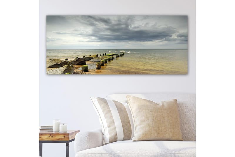 Canvastaulu YTY Nautical & Beach Monivärinen - 120x50 cm - Sisustustuotteet - Taulu & taide - Canvas-taulu