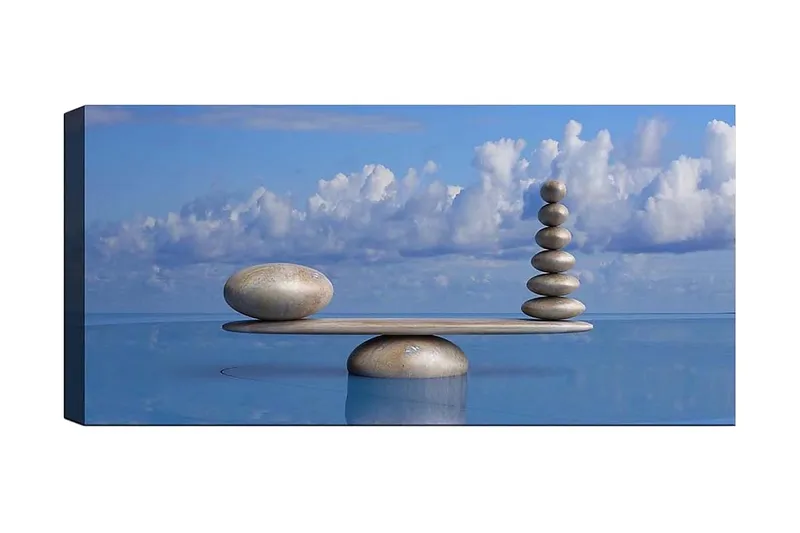 Canvastaulu YTY Object Monivärinen, 120x50 cm