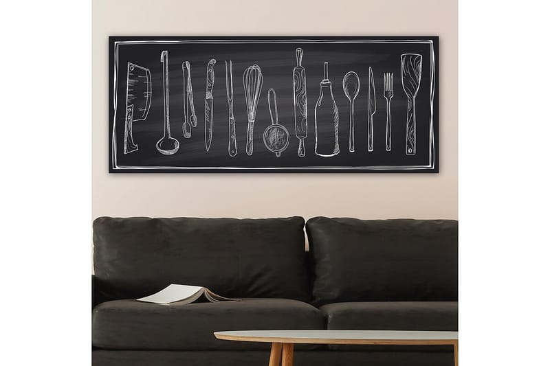 Canvastaulu YTY Object Monivärinen - 120x50 cm - Sisustustuotteet - Taulu & taide - Canvas-taulu