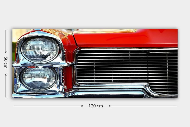 Canvastaulu YTY Object Monivärinen - 120x50 cm - Sisustustuotteet - Taulu & taide - Canvas-taulu