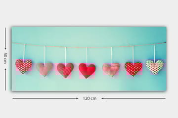 Canvastaulu YTY Object Monivärinen - 120x50 cm - Sisustustuotteet - Taulu & taide - Canvas-taulu