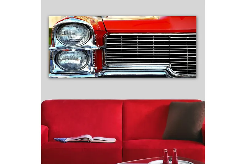 Canvastaulu YTY Object Monivärinen - 120x50 cm - Sisustustuotteet - Taulu & taide - Canvas-taulu