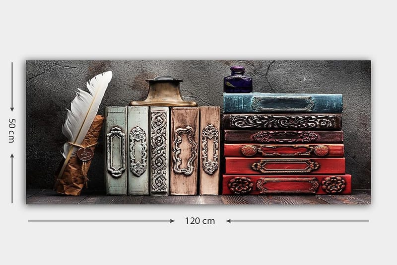 Canvastaulu YTY Object Monivärinen - 120x50 cm - Sisustustuotteet - Taulu & taide - Canvas-taulu