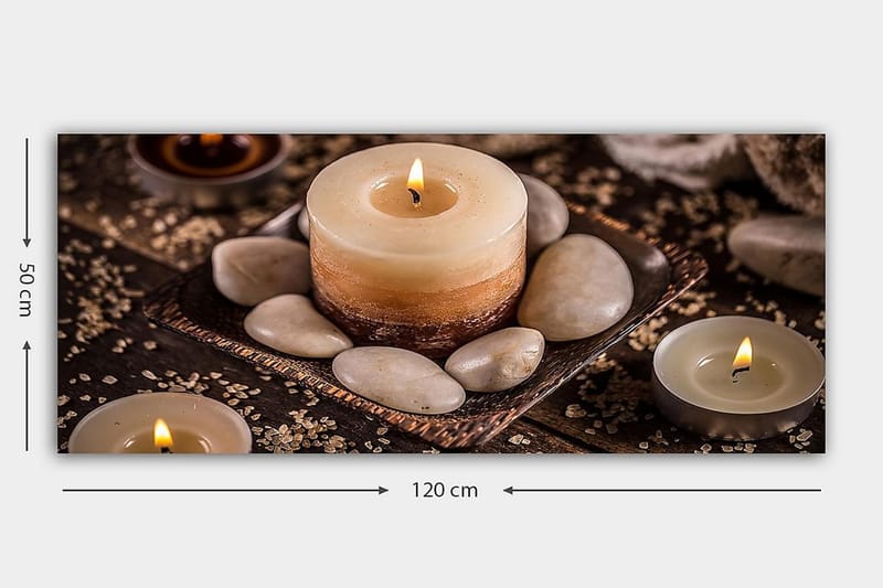 Canvastaulu YTY Object Monivärinen - 120x50 cm - Sisustustuotteet - Taulu & taide - Canvas-taulu