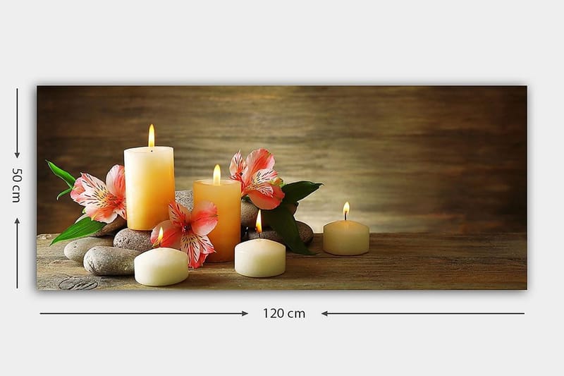 Canvastaulu YTY Object Monivärinen - 120x50 cm - Sisustustuotteet - Taulu & taide - Canvas-taulu